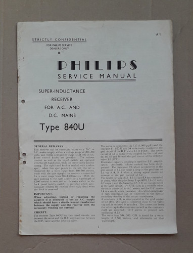 Ricevitore radio philips - ricevitore,