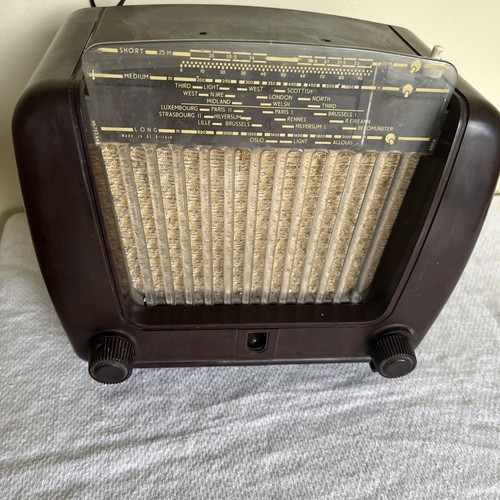 Philips bakelite radio model - philips,