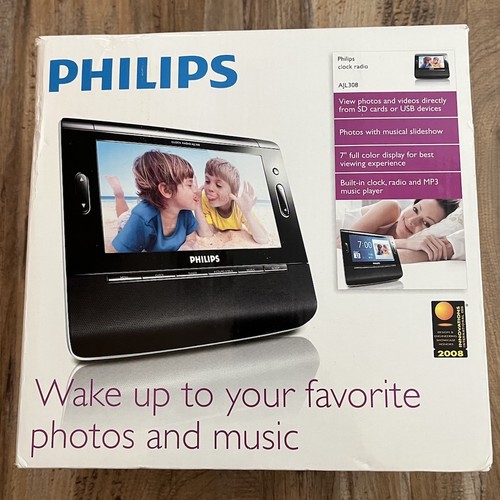 Philips radio orologio nero - philips,